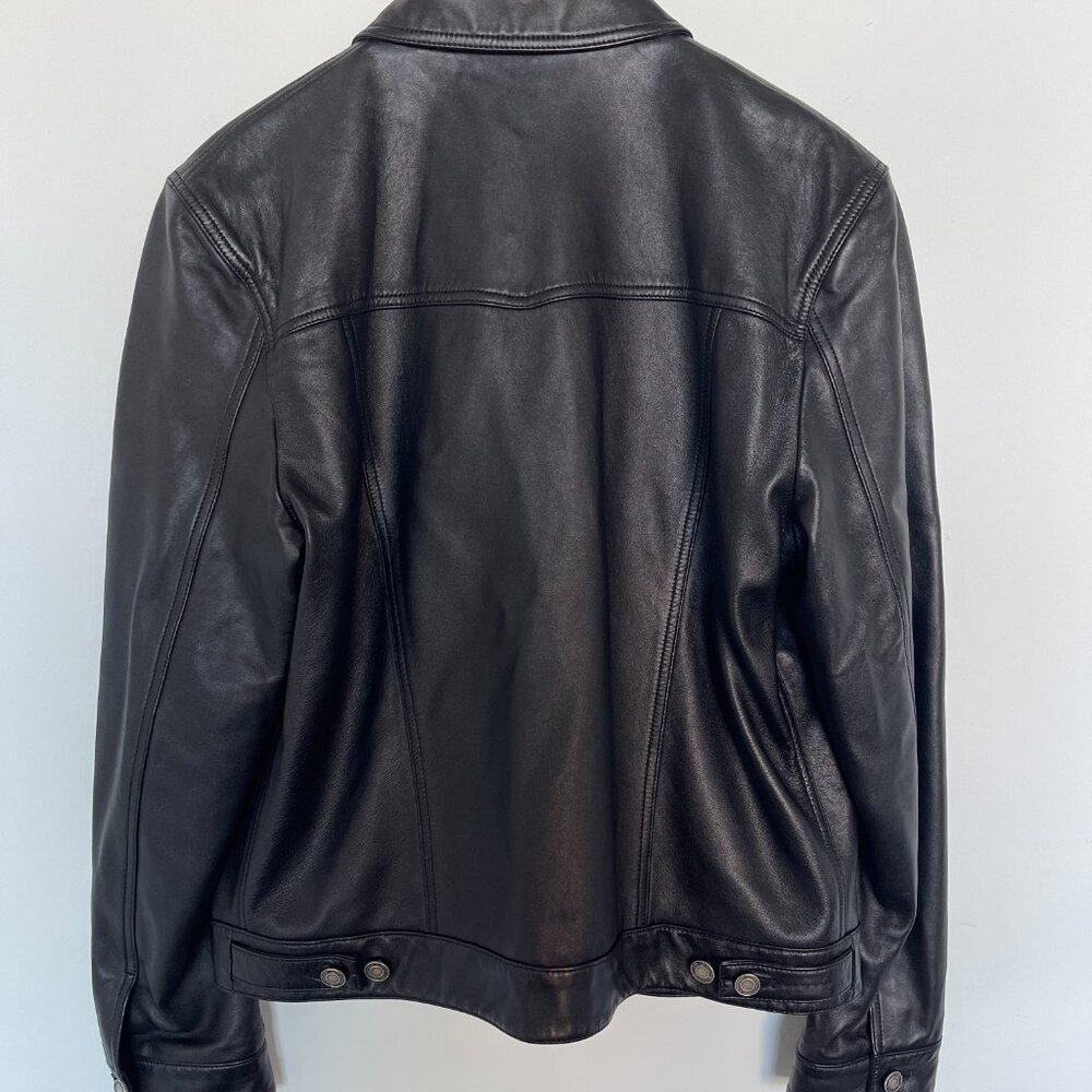 Saint Laurent Lambskin denim jacket, slightly cropped - Picture 2 of 3